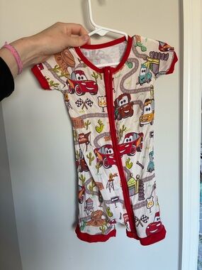 Little Sleepies Cars Romper 12-18 month